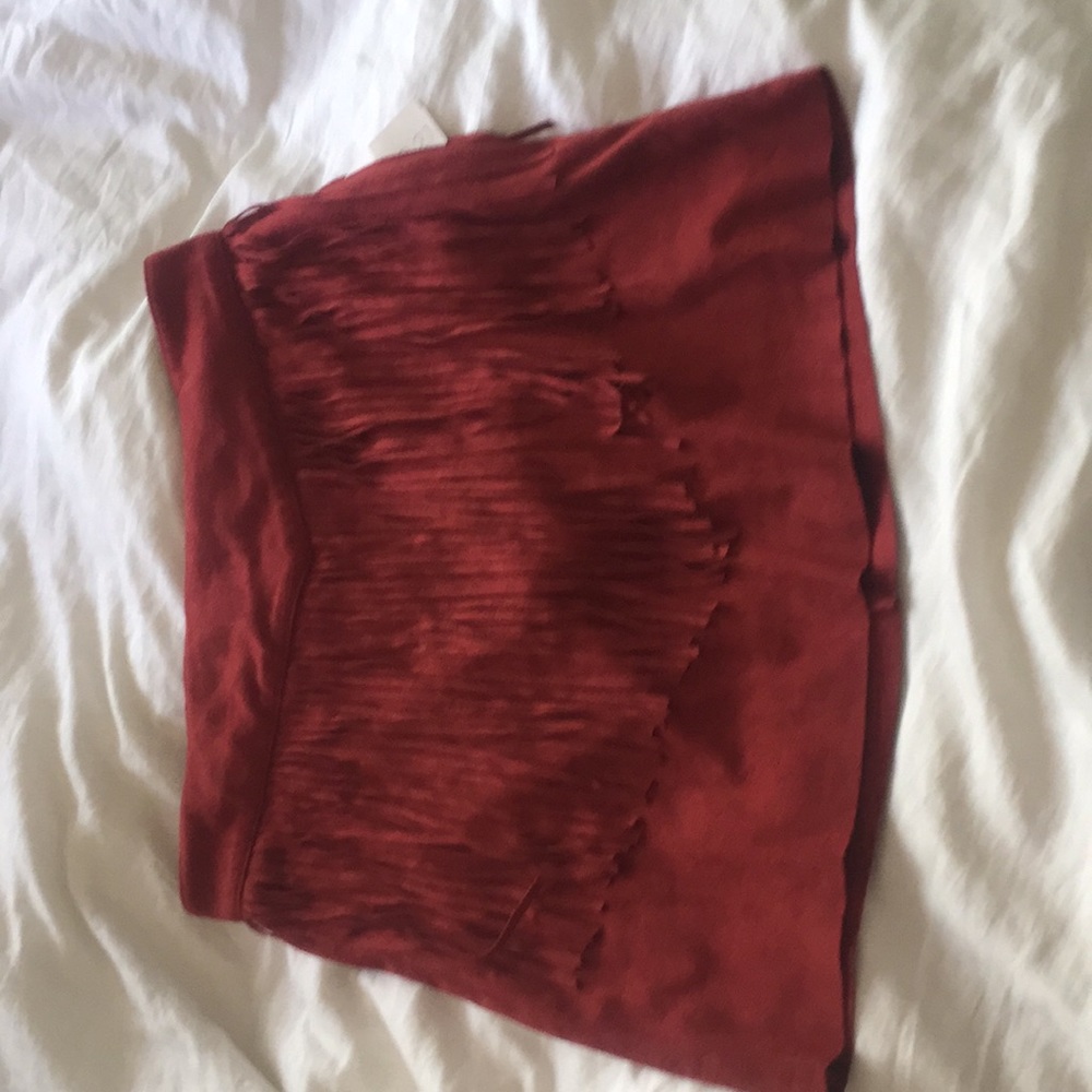 BNWT Medium fringe pencil skirt